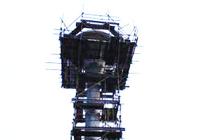 งานนั่งร้านบนที่สูง โรงไฟฟ้า โรงงาน ถังสูง เจดีย์ โรงแรม.